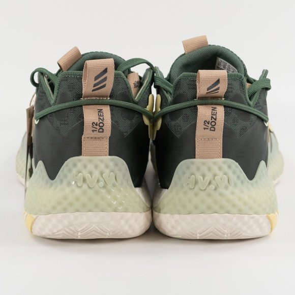 Adidas Harden Vol. 6 \'Green Oxide Monogram\' GW9032 Basketball size 10.5 main image 9
